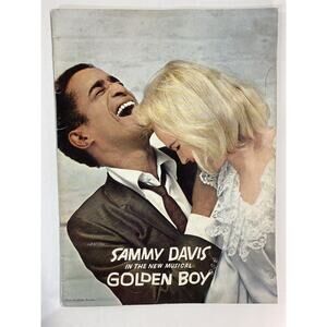 GOLDEN BOY Souvenir Program SAMMY DAVIS JR / PAULA WAYNE